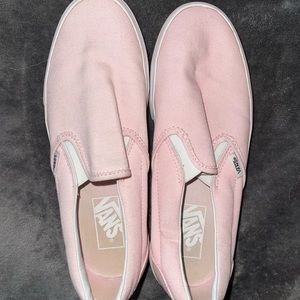 Vans Pink Slip Ons